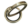 DMHUI Double Lip PTFE & Stainless Steel Oil Seal 79*99*10 DIN 3760/ISO6194 for Air Compressor