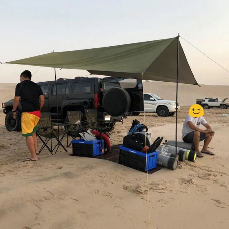 300*300cm Manual Multi-Function Tent Waterproof and Easy-Up for Camping for Villa and Balcony Factory Direct Supplied