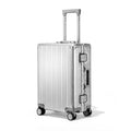 OEM and Wholesale Aluminum Luggage with Full Aluminum Shell 20"24 Inch  Aluminium Travel Cabin Luggage Luxury Trolley case