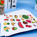 Custom Printing Vinyl Gloss A4 Inkjet Printer Sticker Sheet Transparency Film for Inkjet Printers
