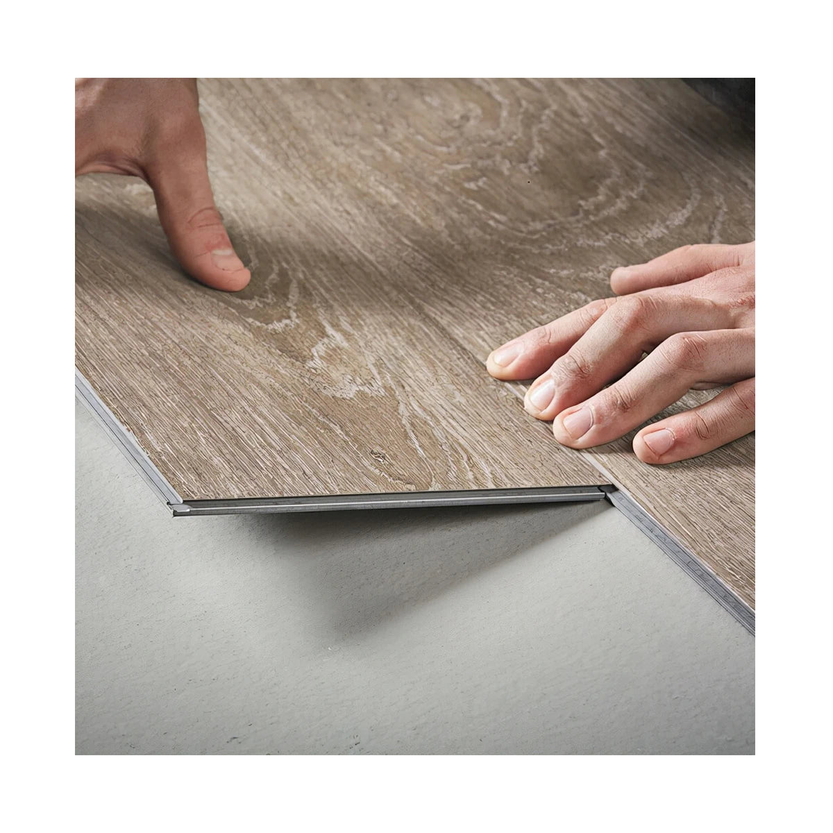 New Material Waterproof Wood Grain Stone Plastic Locking Spc Floor Home Renovation