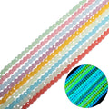 4mm Luminous Faceted Quartz Crystal Stone Beads for Jewelry Making Handmade DIY Bracelet & Necklace Accessories