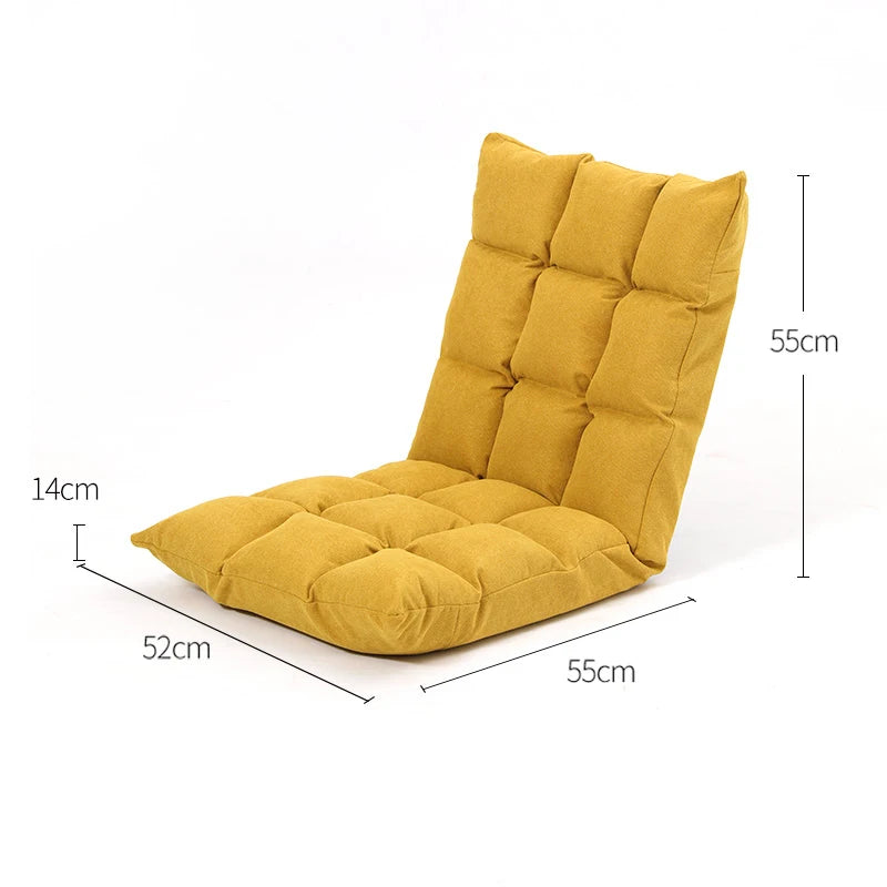 18 Grid Chaise Lounge Cushions Chair Seat Tatami Adjustable Floor Sofa