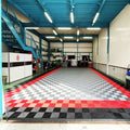 Rigid Modular Eco-Friendly Interlocking Garage Floor Tiles Garage Flooring Interlocking Floor Tiles for Car Detailing Workshop
