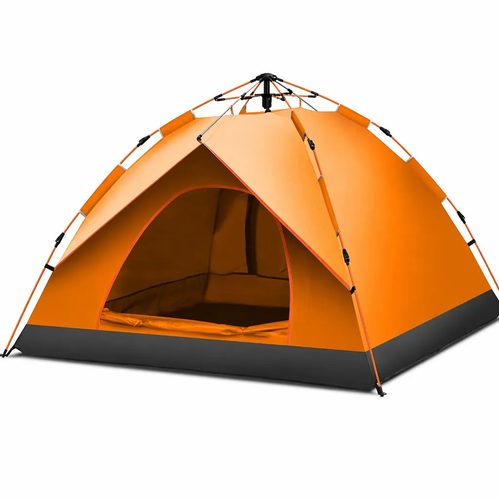 Outdoor Water Resistant Camping Shelter with Carry Bag Automatic Hub 2 3 Person Instant Pop up Dome Tent