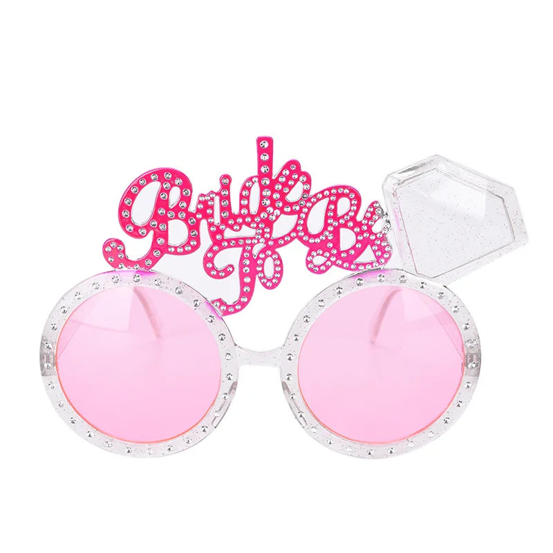 Hen Party Bride to Be Glasses Bachelor Party Favors Bride Sunglasses Wedding  Decoration Fancy Party Glasses