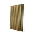 Source Factory Wooden Slat Acoustic Wall Panels (Akupanel) for Hotel Use-Soundproof & Eco-Friendly Contemporary Design