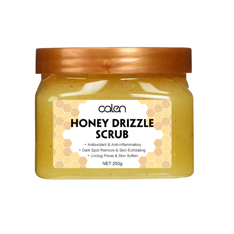 Private Label Dark Spot Remover and  Remover Organic Face and Body Honey Scrub