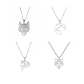 Cute Stainless Steel Necklace Wolf Animal Wholesale Stainless Steel 18k Gold Necklace Stainless Steel Necklace Chain Men