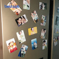 BestSub Wholesale Custom Sublimation Blanks Middle Rectangular Modern Fridge Magnet Souvenir Vase White Board Magnets