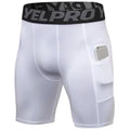 Wholesale Custom Hot Sale Elastic Yoga Pants Athletic Breathable Compression Men's Shorts