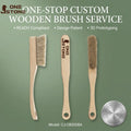 Sports & Entertainment Rock Climbing Brush with Natural Wooden Handle for Climbing Hangboard Wooden Climbing Holds