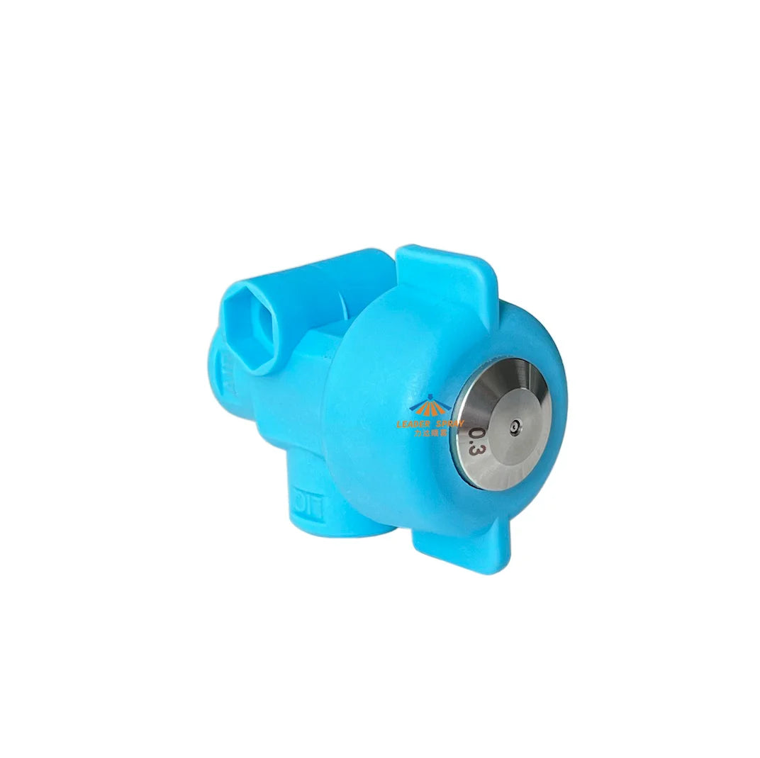 Plastic Atomizer Fogjet Nozzle 1/8 Siphon and Pressure Round Full Cone 15 Degree Spray Atomizing air Nozzle