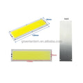 120x36mm COB Light Board LED Surface Light Source White Warm White Natural White Blue 12V 10W Led Light Strip Chip Board