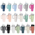 Customize 30oz 40oz Tumbler H2.0 Double Wall Stainless Steel Vacuum Insulated Travel Mug With Handle