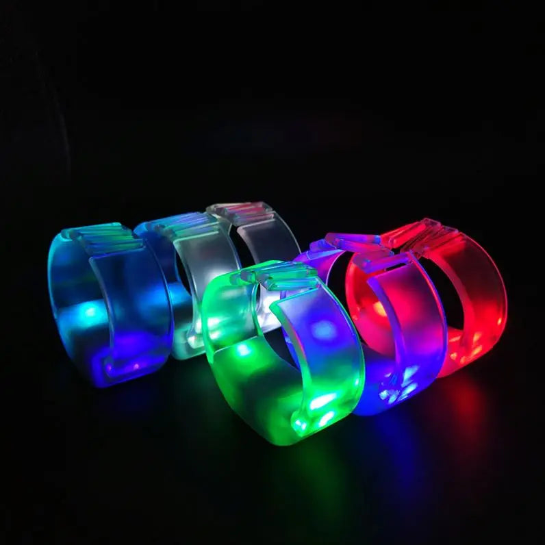 DMX 2.4G Wireless Radio Control LED Wristband LED Flashing Bracelets for Party