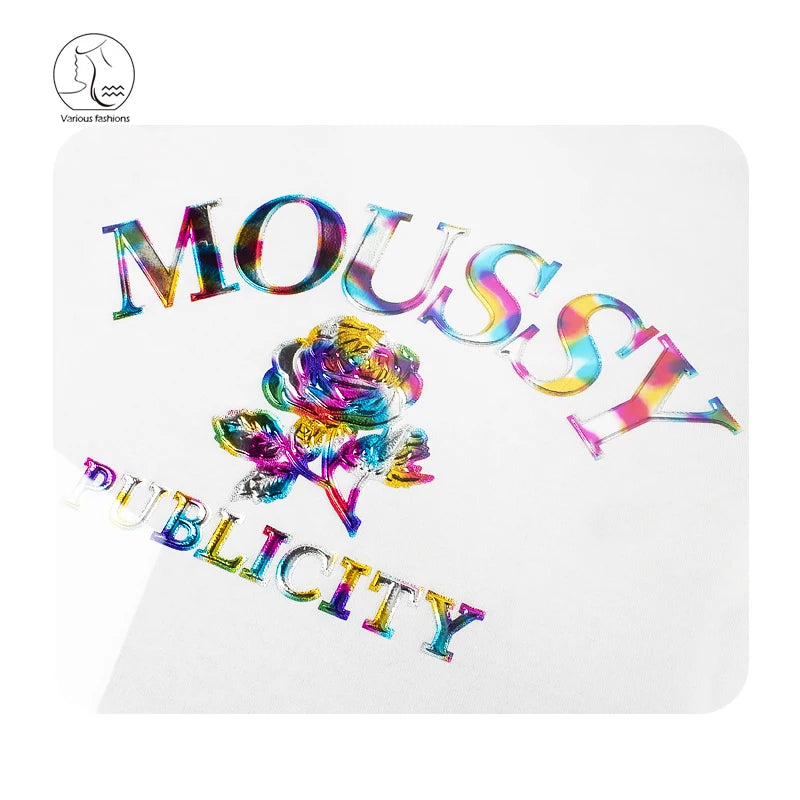 Yunshang Wholesale Printable 2022 Custom Your Cartoon Design logo Adhesive Heat Transfer Print for Garment