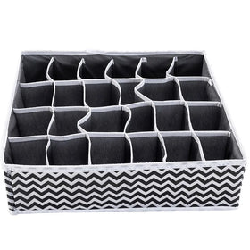Hot Sale Practical Gray Foldable Non-Woven Fabric Storage Box Rectangle Cloth Organizer for Square Wardrobe Closet Clothes