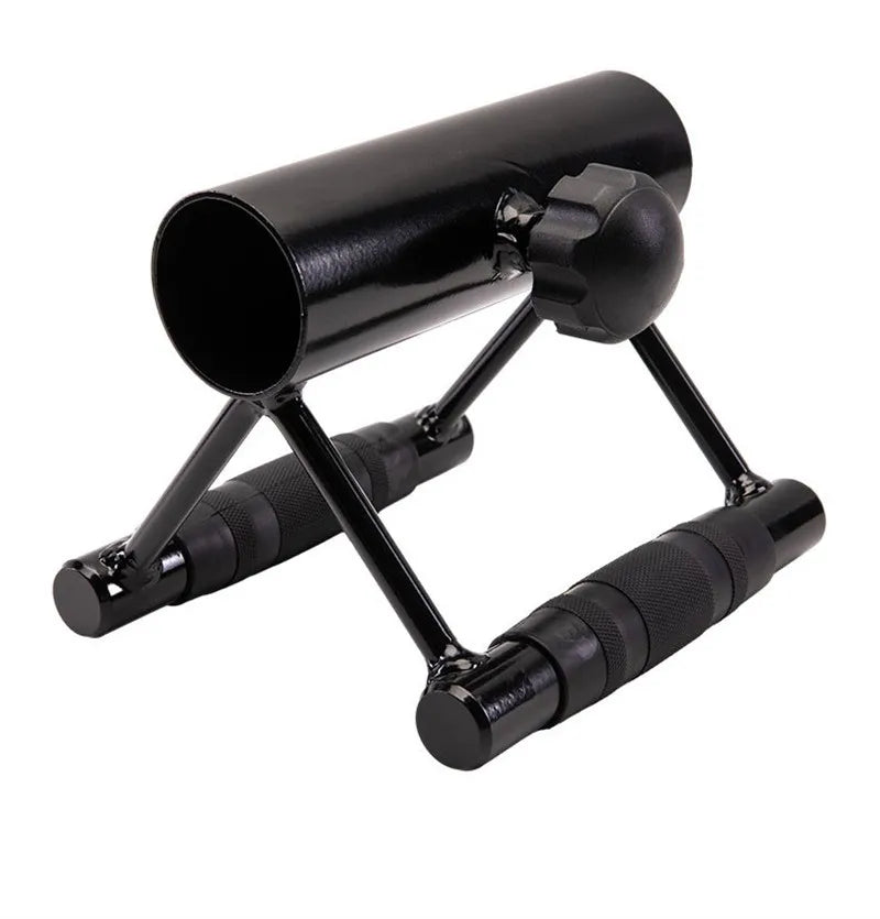 Barbell T bar Landmine Row Platform Handle Attachment Fits Standard Bar 2"