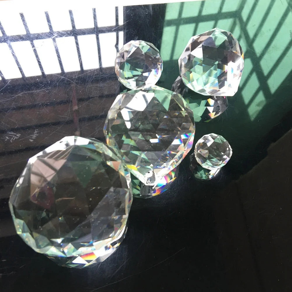 Wholesale 50mm Transparent Teardrop Shaped Polished Crystal Chandelier Beads Home Decoration Accessories