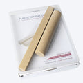 TZ Kitchen DIY Eco-Friendly Nougat Mold Tray Set with Non-Stick Wooden Rolling Pin for Chocolate Candy Christmas Baking Tools