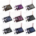Custom Neckties With Pocket Squares Fashion Men Ties and Hanky Set Paisley Tie Clip Pocket Square and Cufflink Set Gift Box