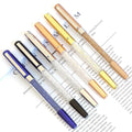 2026 Creative Advertising Flat-Top Diamond Gel Pen Gift Metal Crystal Tip Office Signature pen