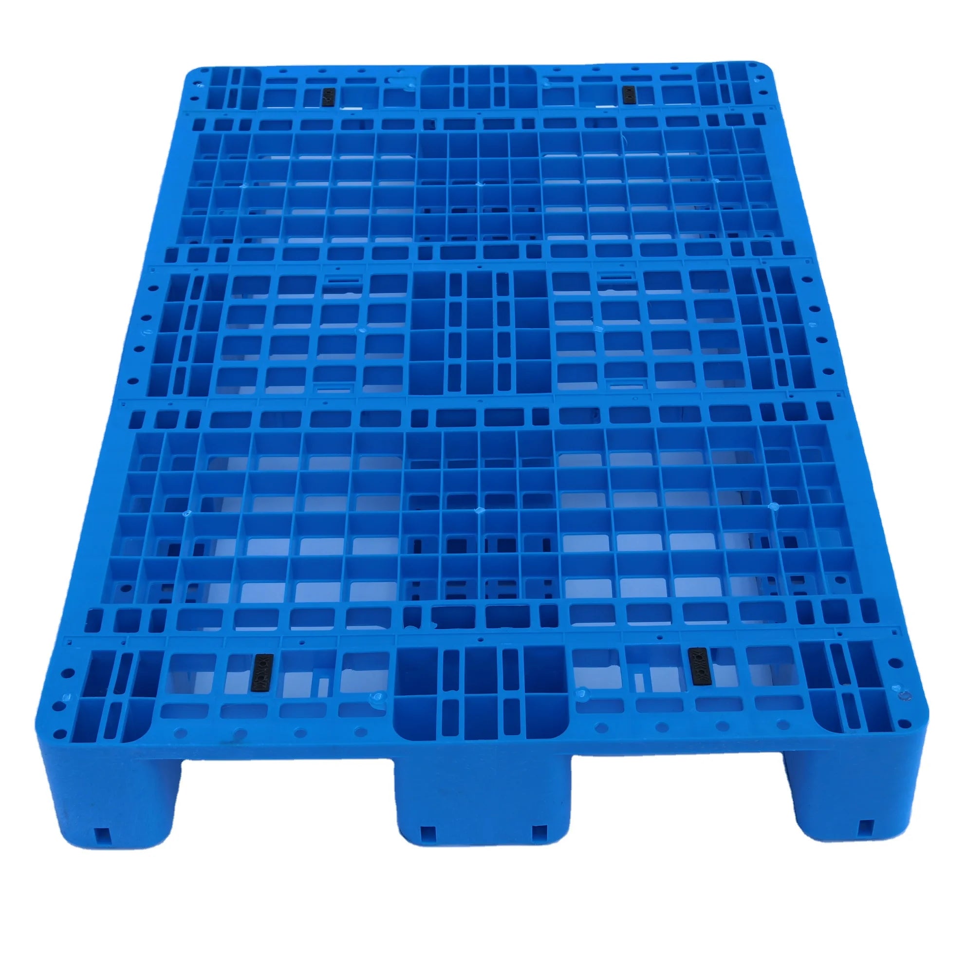 1200*1000*150mm Heavy Duty Large Hdpe Four Way Entry Double Sides Stackable Reversible Euro Plastic Pallet