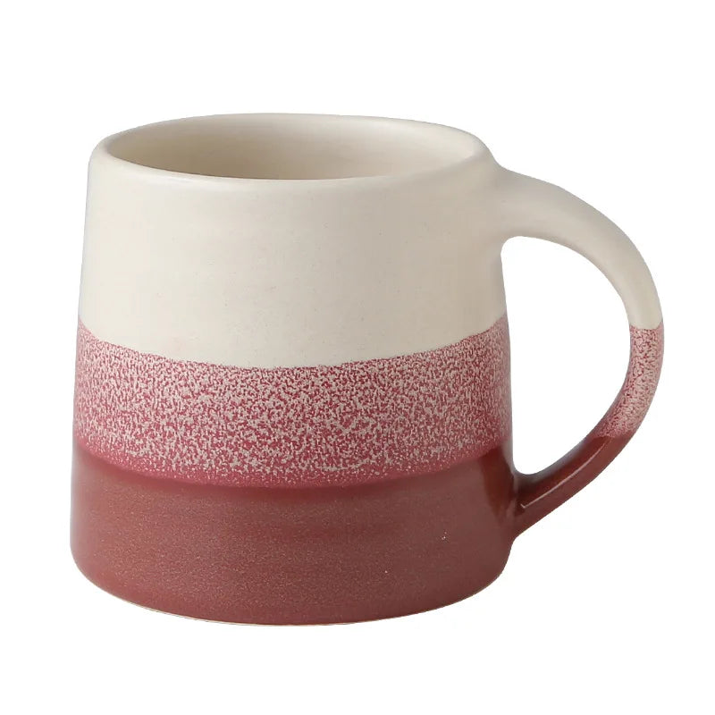 Custom 300ml Kiln Ceramic Coffee Mug Tea Cup for Office and HomeDishwasher and Microwave Safe