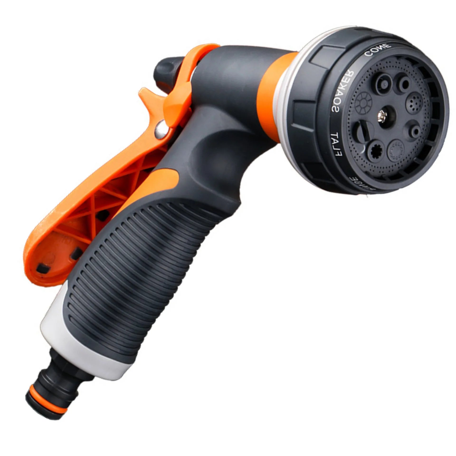 Manufacture's Supply Household & Car Washing High-Pressure Eight-Function Garden Water Guns ABS TPR Watering Flower Spray Gun