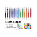 Wholesale Custom Advertising Rubber Ball Point Pen for Hotels Personalized Logo Printed Sports Body Type 1.0mm Hot Branded Gift