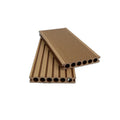 Modern Design Outdoor WPC Floor Composite Decking 25mm Hollow Board with Anti-Slip Feature
