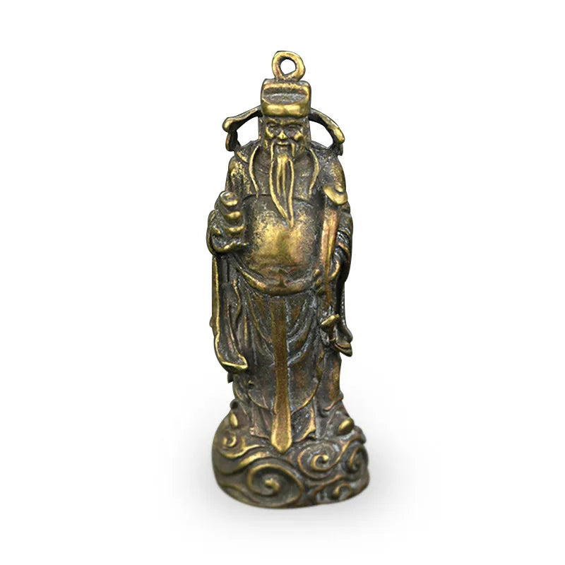 New Arrival CA 080  the Statue of the God of Wealth in Pure Copper
