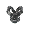 Black Aluminum Front Double Hook with Fixing Screw for Xiaomi Mijia M365 Pro E-scooter Universal Double Vertical Storage Hook
