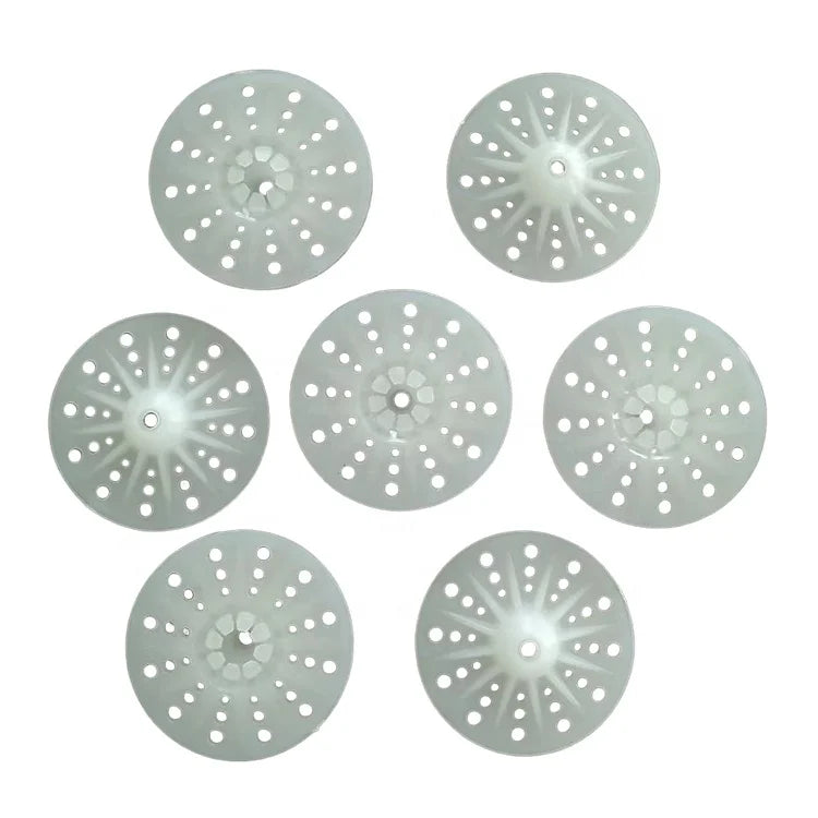 China Factory Drywall Screw Fastener Plastic EIFS Fastener for 2-1/2 Inch Insulation Fast Delivery Plain Finish