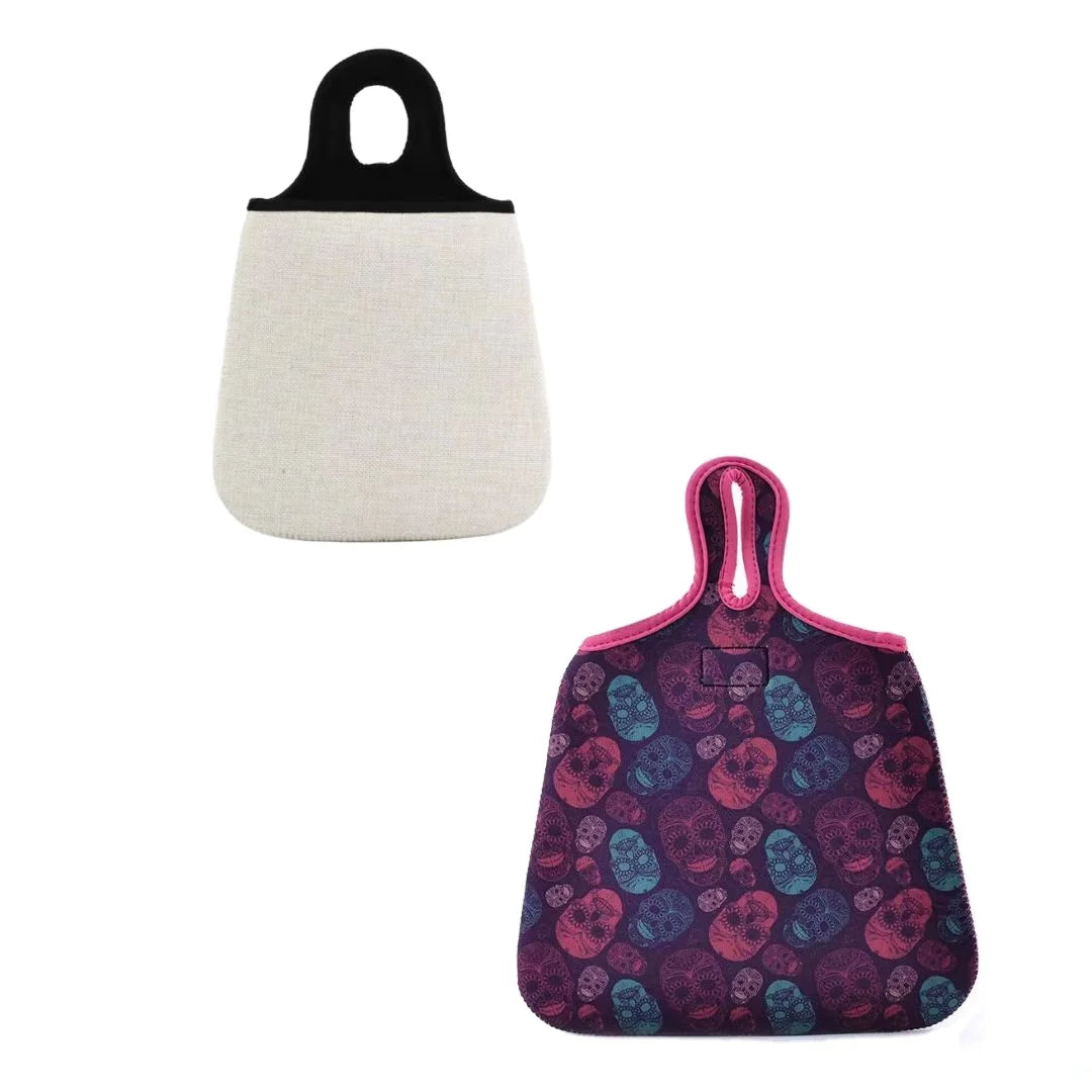 Wholesale Blank Heat Sublimation Car Hanging Garbage Bag Environmental protection Recycling Car Garbage Bag