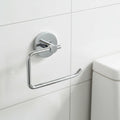 Modern Design Chrome Coated Zinc Alloy Stainless Steel Adjustable User-friendly Wall Mounted Hotel Use Toilet Tissue Roll Holder