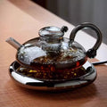 High-temperature Glass Teapot Tea-making Device Scented Tea Water Separation Electric Ceramic Stove Light Luxury Coffee Tea Set