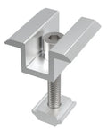 SOEASY Aluminum Pv Solar Panel Mounting Rail Fixing End Mid Clamps With Bolts Nuts