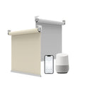 Customized Electric Remote Control Zigbee Tuya Google Day Night Blackout Windproof Motorized Plain Roller Blinds for Window