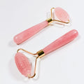 DIY Rose Quartz Face Mi Ni Jade Roller Gua Sha Set With Box