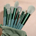 13Pcs Soft Fluffy Synthetic Hair Makeup Brushes Set Cosmetics Foundation Blush Powder Eyeshadow Blending Kabuki Shaving Brush