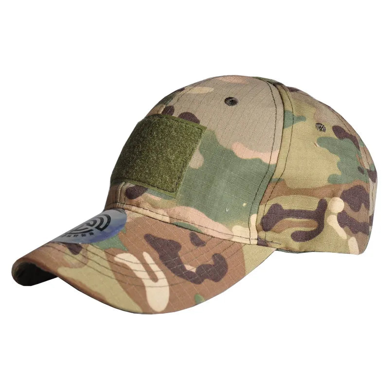 HAN WILD Camouflage Sports Hat Outdoor Sunshade Tactical Hat Baseball Hat With Velcro