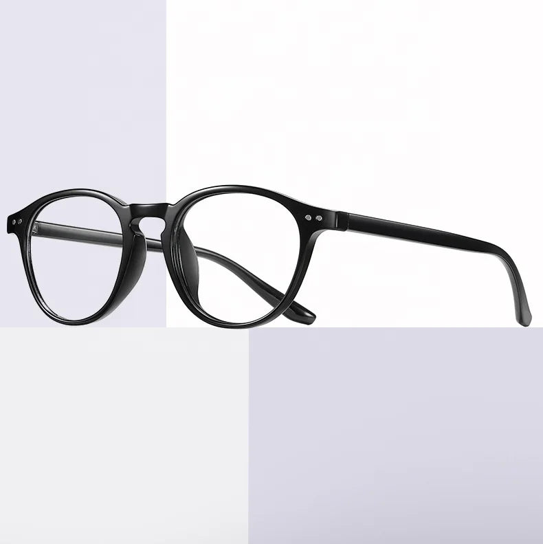 Fashion Wholesale Colorful Anti-Blue Light Round TR90 Flexible Custom Logo Women Computer Gaming Blue Light Glasses Adult