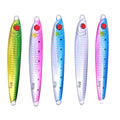 CASTFUN Slow Jigging Lure Casting Lure Hard Saltwater Fishing Lure Fish Jig for Seabass 60g 80g Metal Jigs MegaBDM