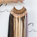 New Color Ring Hair Chart 100% Human Hair Color Ring With 47 Colors for Hair Extension