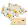 XPE Foam 2cm Foldable Double-Sided Waterproof Non-Toxic Educational Toy Play Mat for Baby Crawling & Picnic Use Certified Safe
