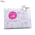 Eco Friendly pink Mail Bag Courier Biodegradable Poly Mailer logo Custom Mailing Bags