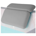 Hot Selling Luxury Eco-Friendly Spa Neck Bath Pillow Bathtub Cushion Sucking Cups Customized Colors for Waterproof Bathroom Use