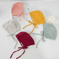 Hot Sale Solid Color Newborn Baby Girl Other Beanie Hats Dobby Style Spring Autumn Baby Bonnet